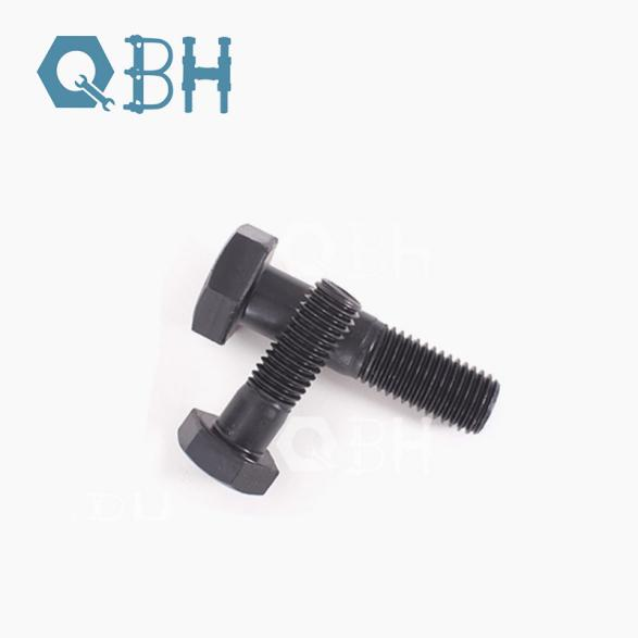 ASME Black Half Thread Hex Bolt