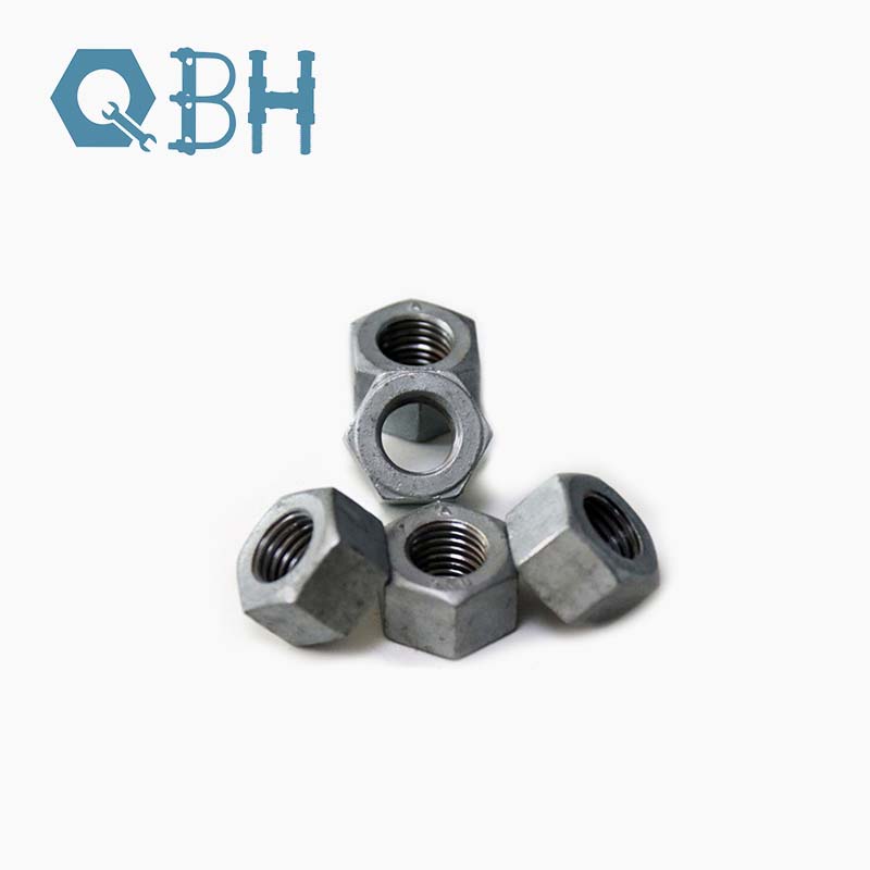 ASTM A563 HDG HEX HEX NUT