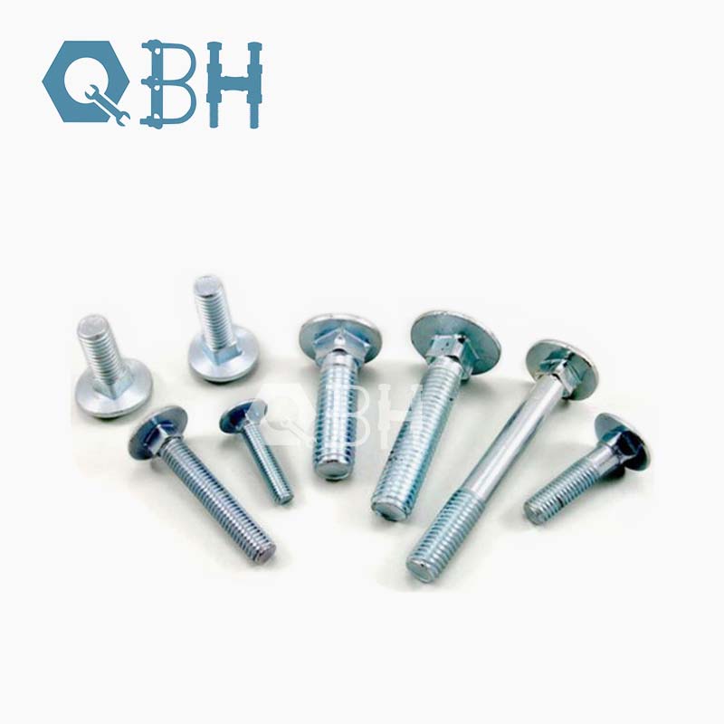 ISO8677 Bolt Leher Persegi Kepala Bulat